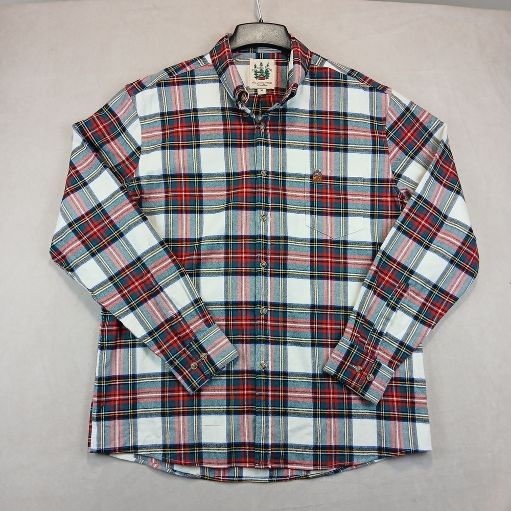 Kiel James Patrick Cozy Cabin Flannels XL Mens Shirt NWOT 24x28